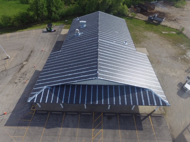 membrane coating roofing system